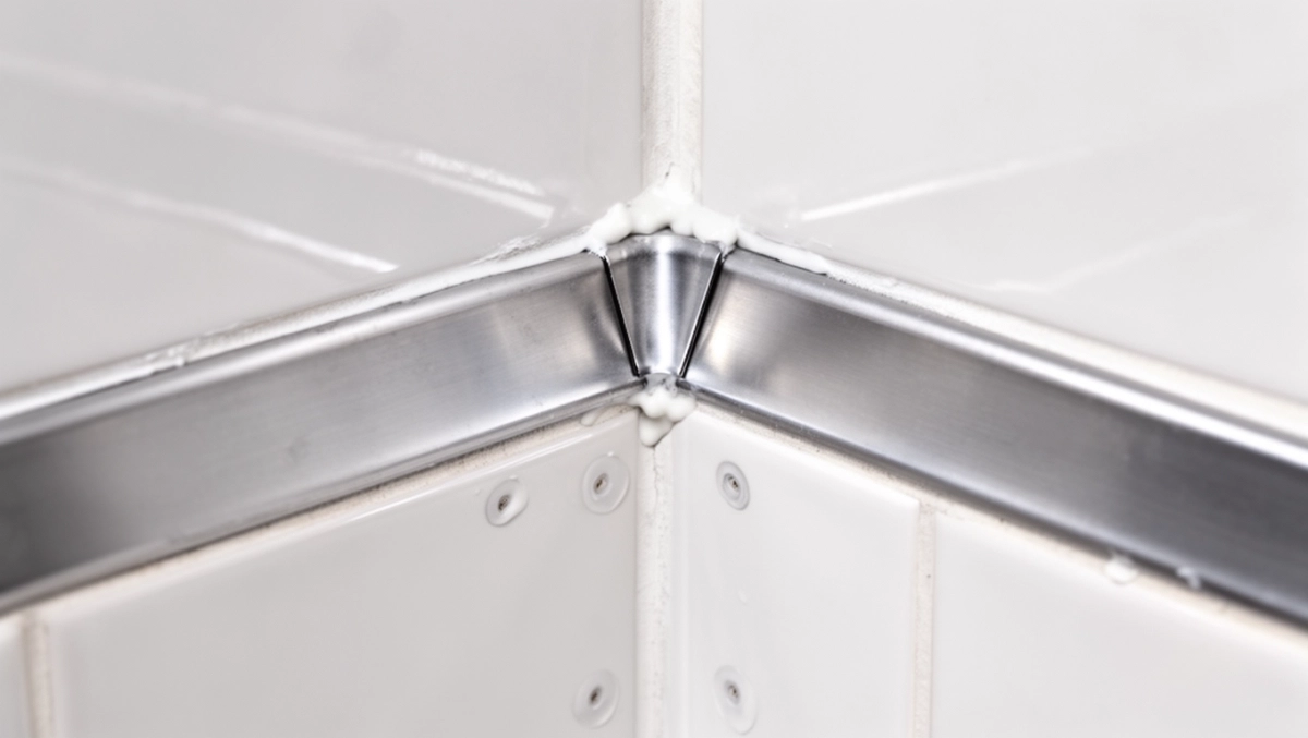 montaż narożników do glazury