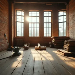 Remont podłogi w kamienicy